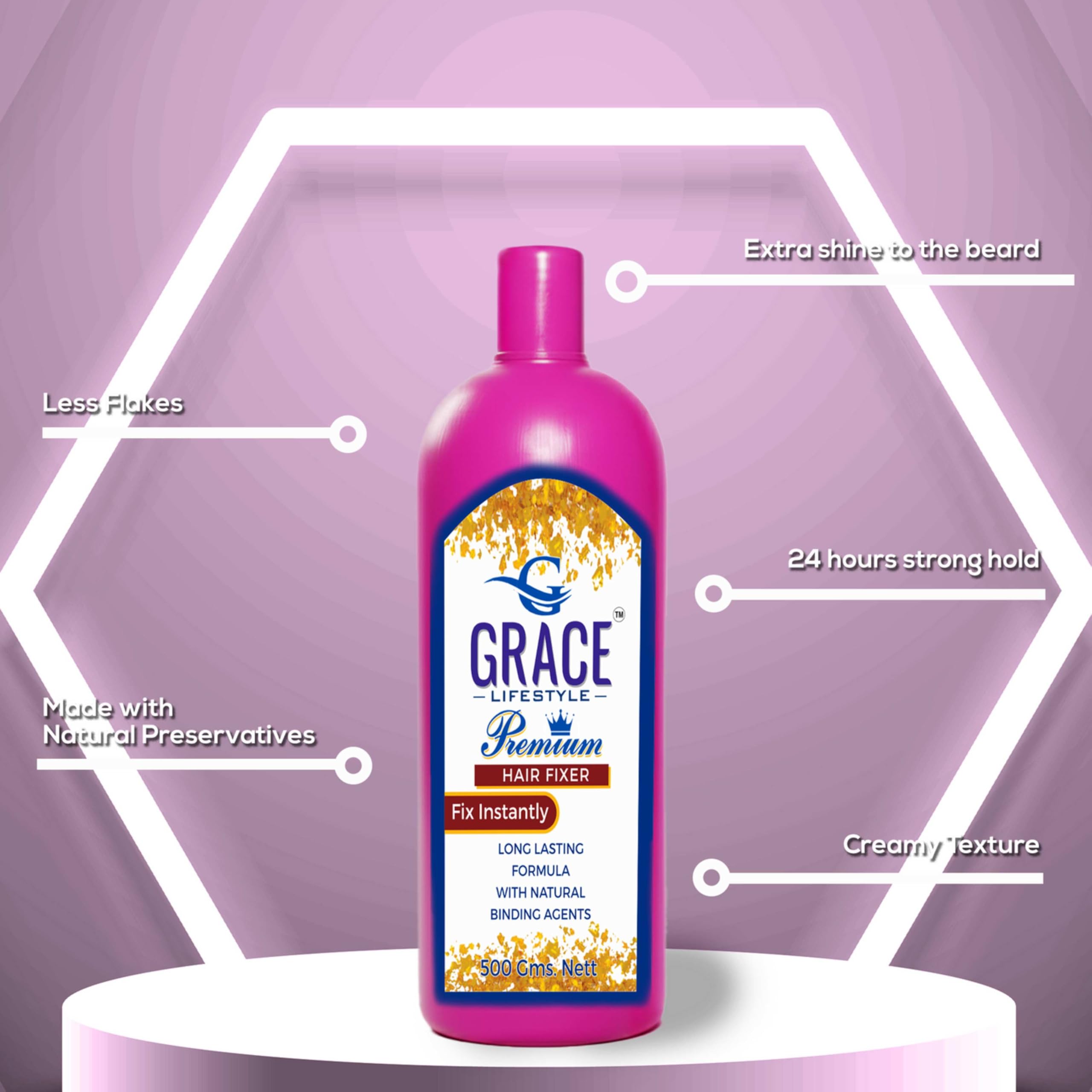 Buy Grace Hair Fixer - Long Lasting, Strong Hold and Pleasant